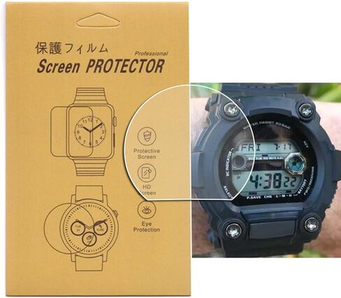 3 PCS TPU Screen protector Full Coverage HD Clear Anti-Bubble and Anti-Scratch Anti-scratch High Definition For watch (GW-6900) in Saudi Arabia