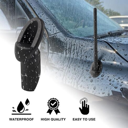 قاعدة الهوائي والهوائي مناسبان لسيارة Toyota Tundra 2007-2013 - ملف نحاسي مدمج لتعزيز إشارة الاستقبال - استبدال ملحقات زينة حافة تثبيت الهوائي 86392-0C040 863920C040 in Saudi Arabia