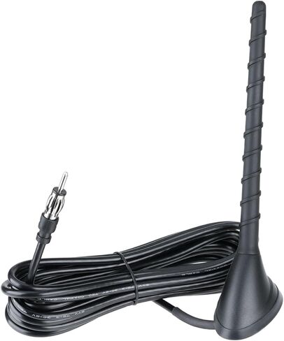 Superbat Universal Car Radio Antenna Roof Mount FM AM Stereo Antenna Replacement Aerial for Vehicle Truck SUV Marine Boat Radio Stereo Head Unit Receiver in Saudi Arabia