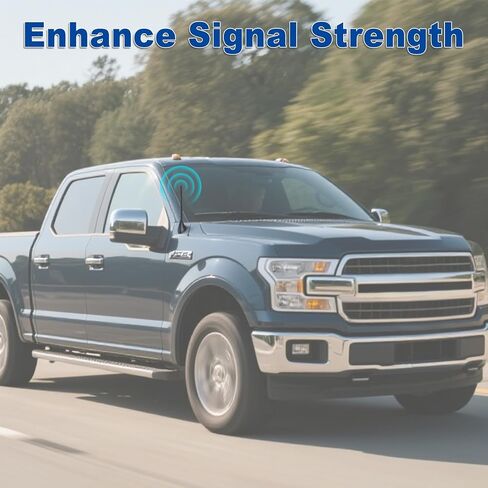 Superbat Universal Car Radio Antenna Roof Mount FM AM Stereo Antenna Replacement Aerial for Vehicle Truck SUV Marine Boat Radio Stereo Head Unit Receiver in Saudi Arabia