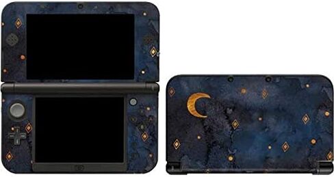 ملصق Skinit المخصص للألعاب متوافق مع 3DS XL 2015 - تصميم القمر والنجوم المصمم في الأصل in Kuwait