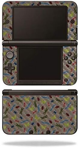 غلاف MightySkins من ألياف الكربون لجهاز Nintendo 3DS XL Original (2012-2014) - تحقق | لمسة نهائية واقية ومتينة من ألياف الكربون | سهل التطبيق والإزالة وتغيير الأنماط | صنع في الولايات المتحدة الأمريكية in Kuwait