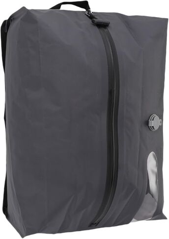 16L Vacuum Compression Bags with 70d TPU Material, Space Saving Reusable Travel Bag for Suitcases, Backpacks, Luggage (Grey) in Saudi Arabia