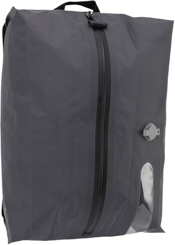 16L Vacuum Compression Bags with 70d TPU Material, Space Saving Reusable Travel Bag for Suitcases, Backpacks, Luggage (Grey) in Saudi Arabia