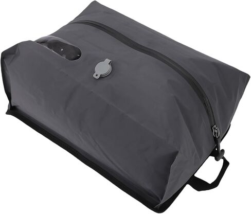 16L Vacuum Compression Bags with 70d TPU Material, Space Saving Reusable Travel Bag for Suitcases, Backpacks, Luggage (Grey) in Saudi Arabia