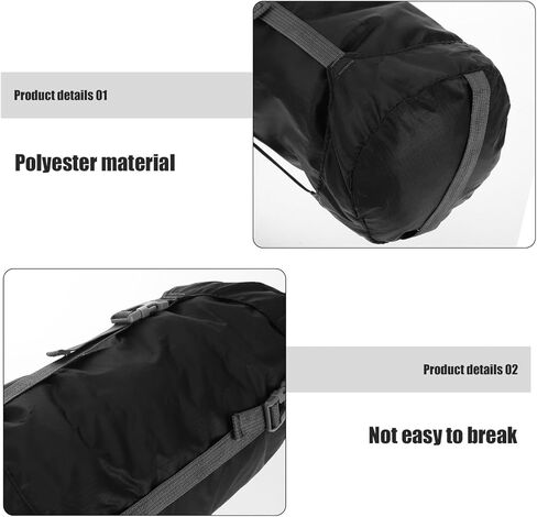 Luxshiny Outdoor Stuff Sack Small Drawstring Compression Bag for Sleeping Bags Down Jackets Duvets Space-Saving Polyester Gear Organizer for Backpacking Hiking Travel in Kuwait