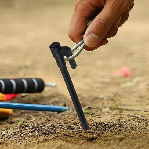 Heavy-Duty Tent pegs, 30-Pack, Suitable for awnings and Camping Grounds, with Thickened and Reinforced peg Heads. in Saudi Arabia