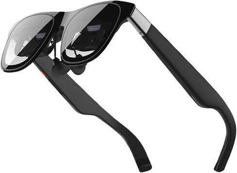 نظارات One Pro AR الذكية 700 شمعة في المتر المربع تصل إلى 120 هرتز، 57 FOV 3 DoF تدعم الاتصال المتوافق مع iPhone Mac Switch PS5(M(IPD57-66mm)) in Saudi Arabia