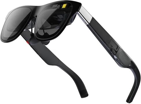 AR Smart Glasses 477" HD Screen 3DoF Space Hovering 3D Real Video Glasses Compatible for iPhone Mac Switch PS5 Private Cinema in Saudi Arabia