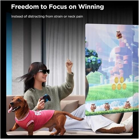 متوافق مع RayNeo Air 3S Ar Glasses 3D HD Private Cinema 3Rd Generation Pocket TV AR النظارات الذكية للهاتف المحمول وآلة ألعاب الكمبيوتر in Kuwait