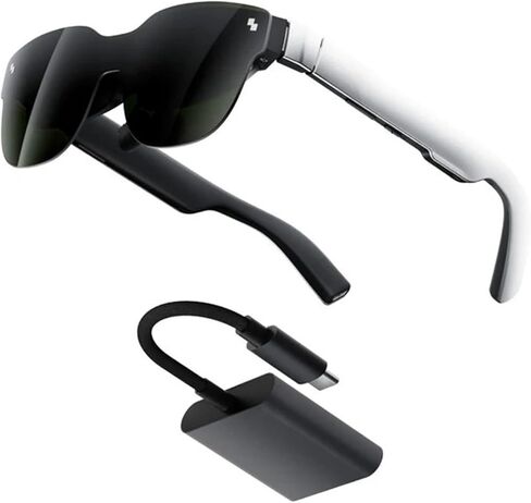Air 3S AR Glasses Micro OLED Screen Display 3D HD Private Cinema Pocket TV Compatible for Mobile Phone Computer Game Machine(with Pocket TV) in Saudi Arabia