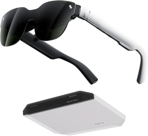 Air 3S AR Glasses Micro OLED Screen Display 3D HD Private Cinema Pocket TV Compatible for Mobile Phone Computer Game Machine(with Pocket TV) in Saudi Arabia
