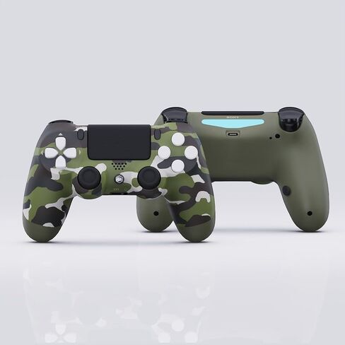 Battle Beaver Smartpad FPS لـ PS4 مع Rutbles Out و TMR ، و USB-C ترقية ، X/O ، المشغلات الذكية ، المصد الذكي ، لوحة ذكية كاملة ، Careing Case Red/White in Kuwait