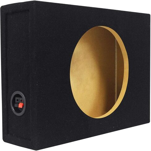 صندوق حاوية مضخم الصوت النحيف من Rockville RSTS12 مقاس 12 بوصة، 5/8 بوصة MDF، 0.62 قدم مكعب، عمق التركيب 4.5 بوصة، لصوت السيارة/الشاحنة in Kuwait