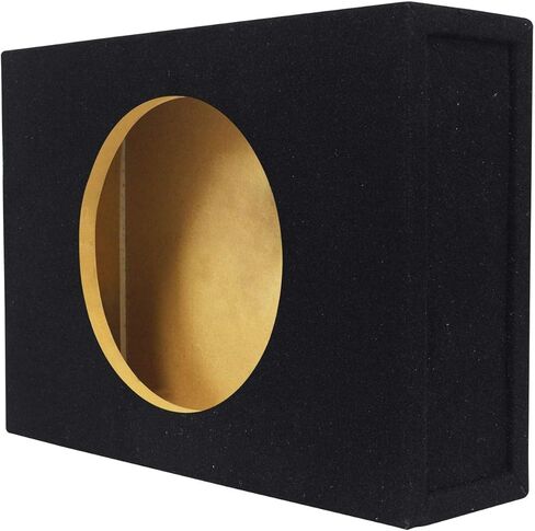 صندوق حاوية مضخم الصوت النحيف من Rockville RSTS12 مقاس 12 بوصة، 5/8 بوصة MDF، 0.62 قدم مكعب، عمق التركيب 4.5 بوصة، لصوت السيارة/الشاحنة in Kuwait