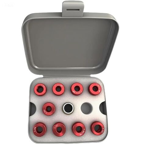 Hunting Powder Brass Smith Funnel System Kit, Includes 9 Aluminum Caliber Specific Adapters and Form-Fitted Storage Case in Saudi Arabia
