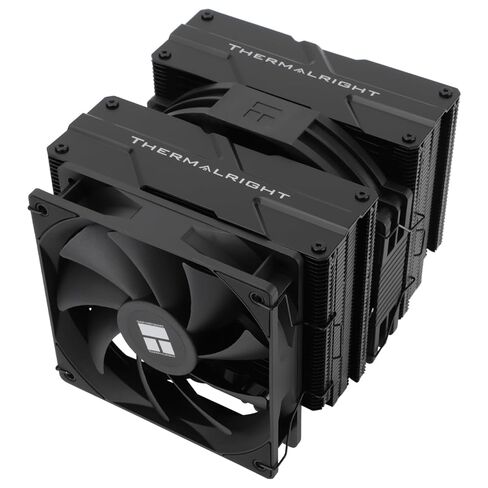 Thermalright Peerless Assassin 140 Digital Black CPU Cooler, Dual Towers and Dual CPU Fans, CPU Air Cooler, ARGB Digital Screen,1850 and 1500RPM+10%, for AM4/AM5,Intel LGA1851/1700, Black in Saudi Arabia