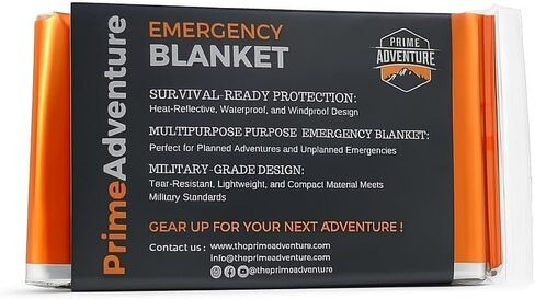 Emergency Thermal Blanket (Pack of 4) in Saudi Arabia
