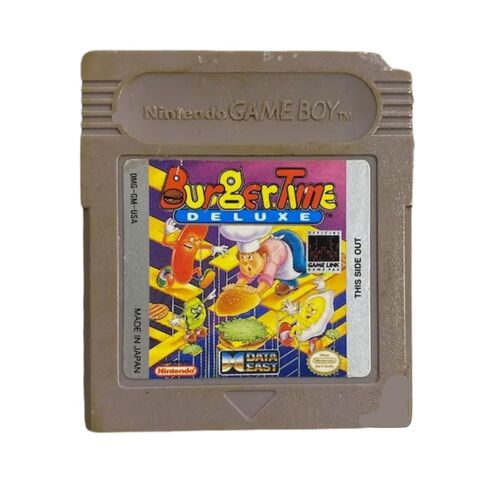 خرطوشة ألعاب Burgertime Deluxe لإصدار GBC Game Boy Color US (متجددة) in Kuwait