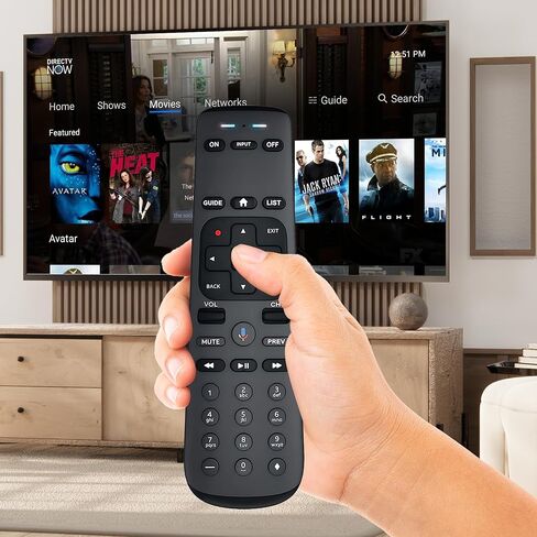 DirecTV Stream AT&T TV Now RC82V الجيل الثاني من Gemini Stream جهاز تحكم عن بعد بديل للتعرف على الصوت، متوافق مع صناديق استقبال C71KW-200 وC71KW-400 Osprey in Kuwait