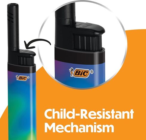 ولاعات BIC EZ Reach، ولاعة طويلة الرقبة، تصميمات متدرجة، 6 عبوات (قد تختلف التصاميم) in Saudi Arabia