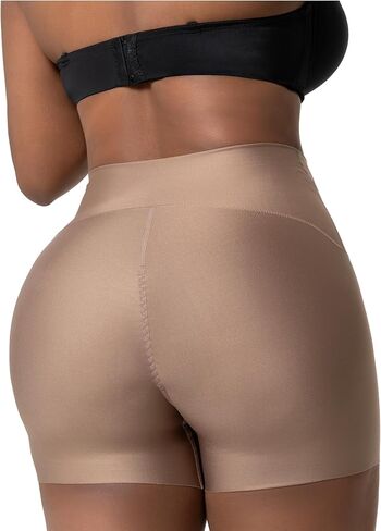 Snatched Body Butt Lifting High Waisted Tummy Control Biker Womens Seamless Shorts Seamless Compression Booty Boyshorts in Saudi Arabia