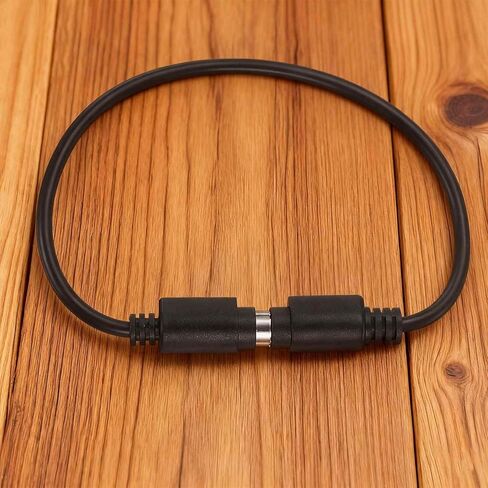 كابل تمديد PS/2 للماوس ولوحة المفاتيح بطول 9.8 قدم - عبوتان 28 AWG 6 Pin UL2464 كابل تمديد أسلاك نحاسية ذكر إلى ذكر للوحة مفاتيح الماوس المستديرة PS/2، أسود in Kuwait