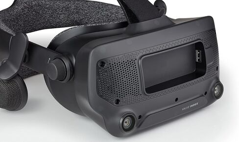 سماعة رأس Valve Index VR، باللون الأسود، للكمبيوتر الشخصي/SteamVR، CPS ضمان لمدة سنة (متجدد) in Saudi Arabia
