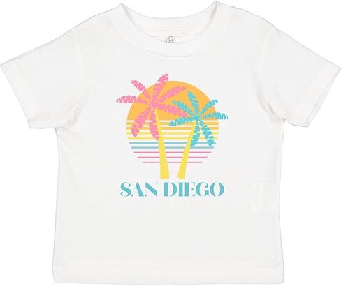 تي شيرت للأطفال من Inktastic San Diego California Beach Vacation Baby in Kuwait
