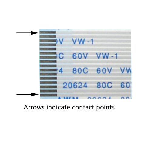 Unifizz FFC Flexible Flat Ribbon Cable 42 Pins 0.5mm Pitch 150mm A Type Same Direction Flexible Flat Cable for LCD TV Car Audio DVD Player Laptop 10 PCS in Saudi Arabia