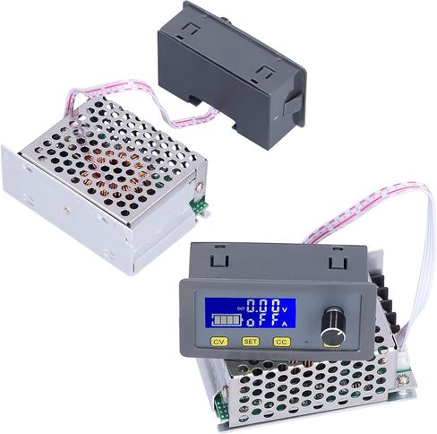 Voltage Regulator DC to DC Converter Adjustable Voltage Regulator with LCD Display for Electronic Projects DIY Power Supply Stabilize Voltage Analog to Digital Signal Conversion in Saudi Arabia