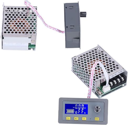 Voltage Regulator DC to DC Converter Adjustable Voltage Regulator with LCD Display for Electronic Projects DIY Power Supply Stabilize Voltage Analog to Digital Signal Conversion in Saudi Arabia