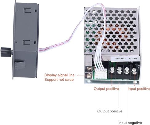 Voltage Regulator DC to DC Converter Adjustable Voltage Regulator with LCD Display for Electronic Projects DIY Power Supply Stabilize Voltage Analog to Digital Signal Conversion in Saudi Arabia