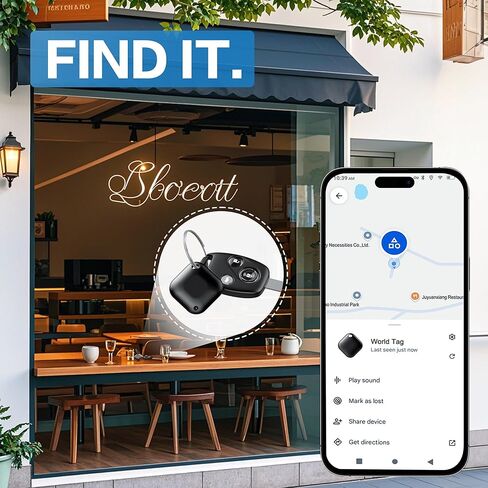 علامة Air Tag لنظام Android، متعقب العلامات - 4 عبوات مع 4 حافظات، يعمل عبر تطبيق Google Find Hub، علامات متتبع Android، مكتشف العناصر للمفتاح، حقيبة الظهر، السفر والتنقل، 2 أسود، 2 أبيض (ليس لنظام iOS) in Kuwait