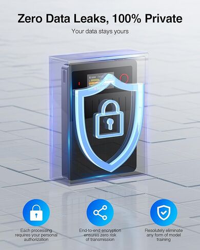 AI Voice Recorder 64GB,Note Voice Recorder with GPT Free Transcription,AI Summary & Mind Map,36H Battery,100+ Languages for Lectures,Meetings,Calls in Saudi Arabia