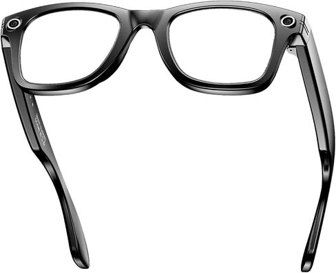 AI Smart Glasses with Camera 4K,Bluetooth AI Glasses for Men Women,Support Live Feed,AI Voice Control,160+ Language Translate, Chat GPT, WiFi, 290mAh Blue Light Glasses（Black） in Saudi Arabia