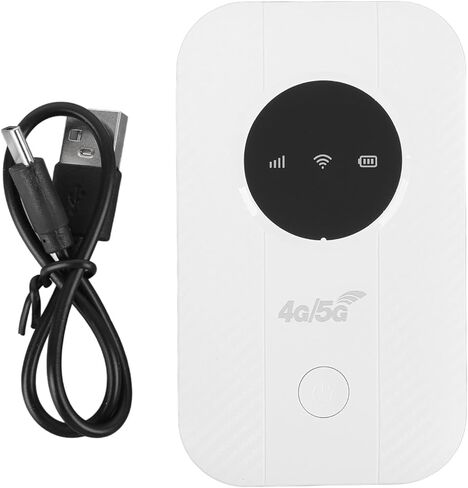 راوتر محمول 4G LTE، جهاز نقطة اتصال محمول عالي السرعة 300 ميجا بت في الثانية، راوتر شبكة جيب بطاقة SIM 4/5G، توصيل ما يصل إلى 10 أجهزة، للسفر في المنزل والمكتب in Saudi Arabia