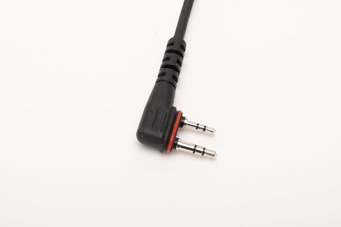 كابل محول سماعة رأس الطيران Wirenest® - استبدال ما بعد البيع لجهاز Icom OPC-2379 / OPC-499 - محول GA ثنائي التوصيل مع مقبس PTT مقاس 3.5 مم وختم مطاطي لأجهزة الراديو Icom IC-A3 A6 A14 A22 A24 A25 in Kuwait