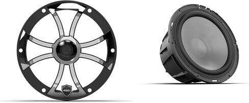 Wet Sounds REVO 8 FA S4 V3 Subwoofer with XS-B-SS Grille V3 in Saudi Arabia