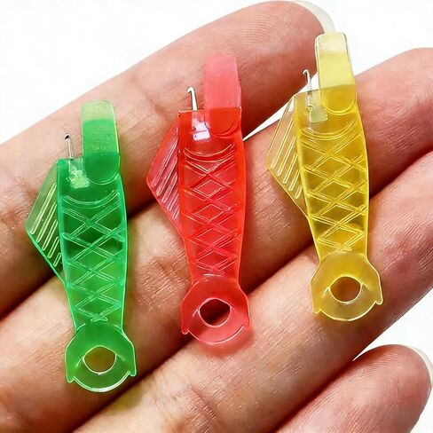 5pcs Needle Threader for Sewing Machine – Fish-Type Automatic Threading Tool for Hand & Machine Sewing, Embroidery, and DIY Crafts - Green in Saudi Arabia