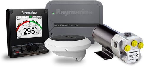 T70330 - حزمة نظام الطيار الآلي الهيدروليكي Evolution EV-150 المتوافقة مع Raymarine in Kuwait