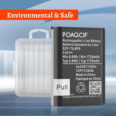 SCP-73LBPS تبديل البطارية لكيوسيرا DuraXV المتطرفة E4810 فيريزون الوجه الهاتف 3.8 فولت بطاريات بديلة قياسية in Saudi Arabia