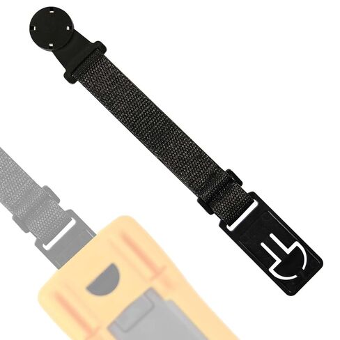 2pcs Magnetic Strap Kit, Hanging Loop Strap Magnet Hanger Kit Hanging Kit Accessories for Fluke Digital Multimeter (Black) in Saudi Arabia