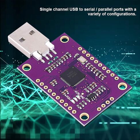 High Speed Multifunction USB to JTAG UART/FIFO SPI / I2C Module for Single Channel Serial/Parallel Ports with USB 2.0, MPSSE, 245 Parallel FIFO Mode in Kuwait