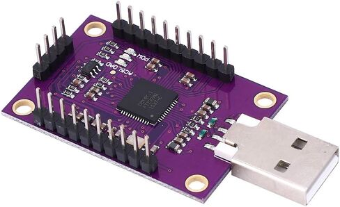 High Speed Multifunction USB to JTAG UART/FIFO SPI / I2C Module for Single Channel Serial/Parallel Ports with USB 2.0, MPSSE, 245 Parallel FIFO Mode in Kuwait