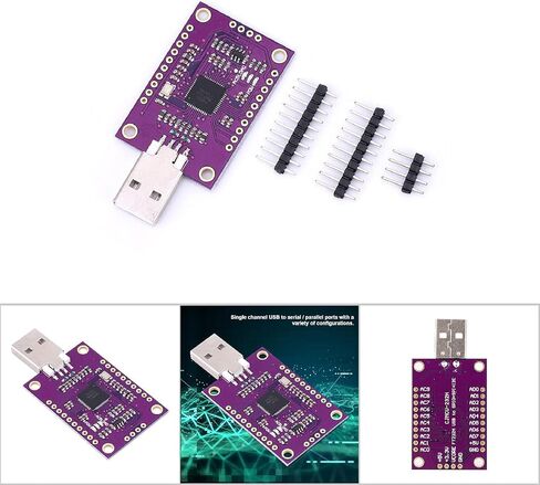 High Speed Multifunction USB to JTAG UART/FIFO SPI / I2C Module for Single Channel Serial/Parallel Ports with USB 2.0, MPSSE, 245 Parallel FIFO Mode in Kuwait