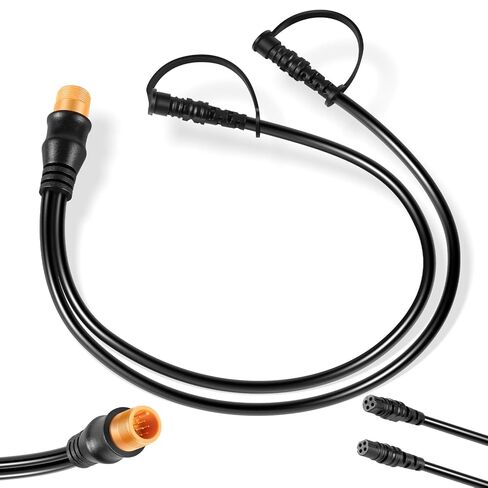 010-12234-05 Transducer Sensor Adapter Y-Cable, 12-Pin to Dual 4-Pin Splitter Cable Compatible with Garmin echoMAP 72sv 73sv 74sv 93sv 94sv, for Striker 7sv/9sv, for Striker Vivid 7sv/9sv in Saudi Arabia