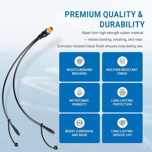 010-12234-05 Transducer Sensor Adapter Y-Cable, 12-Pin to Dual 4-Pin Splitter Cable Compatible with Garmin echoMAP 72sv 73sv 74sv 93sv 94sv, for Striker 7sv/9sv, for Striker Vivid 7sv/9sv in Saudi Arabia