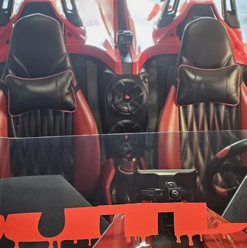 حاوية سماعات الشلال 2015-2019 2016 2017 2018، بديلة لـ Polaris Slingshot OEM in Saudi Arabia