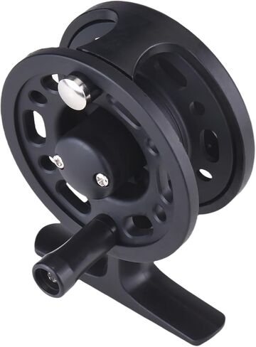 Plastic Fly Fishing Reel 60mm Lightweight Compact Sturdy Smooth Line Cup Ergonomic Handle for Freshwater Saltwater Fishing Outdoor Adventures in Saudi Arabia
